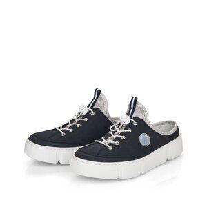 NEW RIEKER Enya Comfort Mules black white for women 462mn